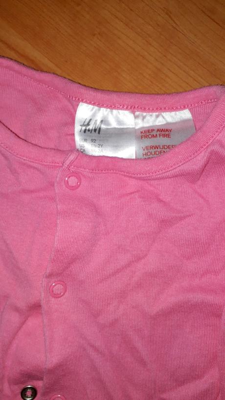 Bavlněný overálek, h&m,92