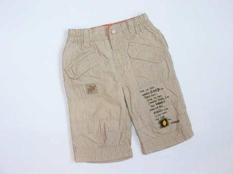 H841 podšité plátěné kalhoty vel. 68, mamas & papas,68