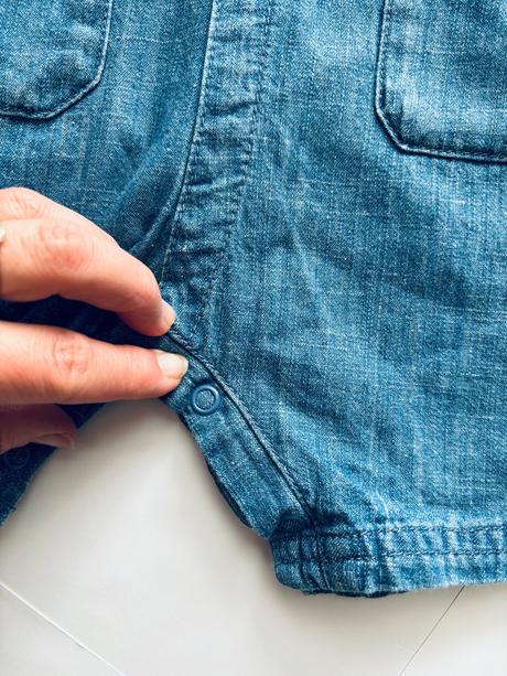 Overal džínový letní - v.3/6 mes, tu,68