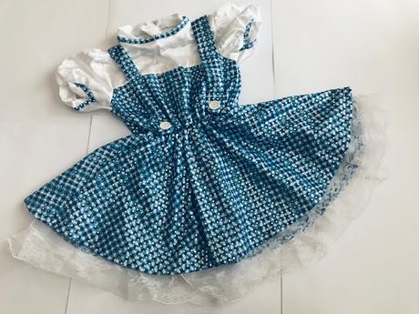 An5/ kostým dorotka ze země oz - v.cca 3/4 roky, 