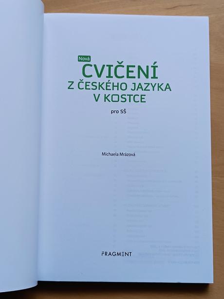 2 učebnice k maturitě z čj, 