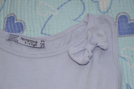 Fialkové letní slabé bavlněné šaty, terranova,128