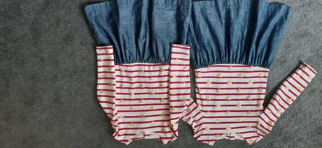 2 x nádherné šaty gap, 110