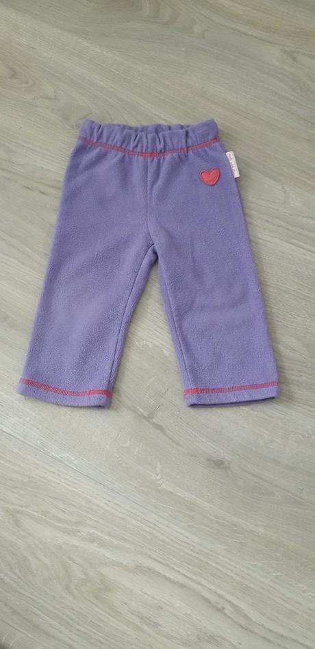 1282 - fleesové tepláčky, mothercare,80