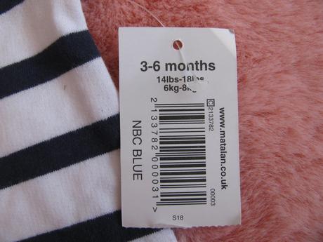 Letní námořnický overal v.3-6 měs., matalan,68