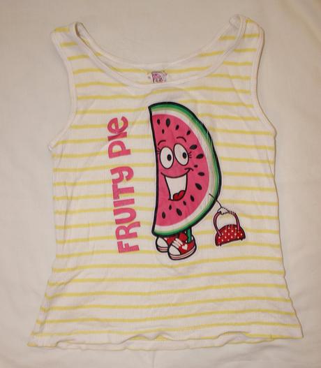 Ax85. žebrované tílko s melounem 11-12 let, 152