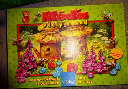 Hra méda včely a med granna,