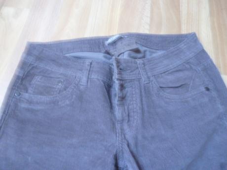 Pružné manžestrové kalhoty pro maminy vel.m, m