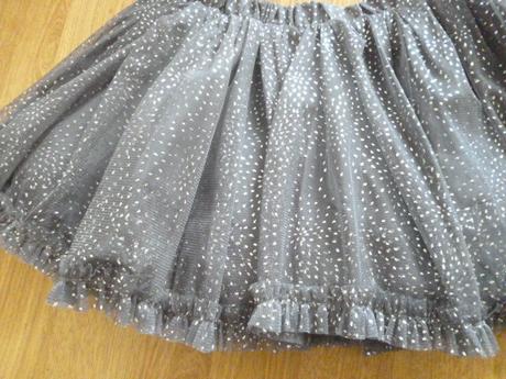 Třpytivá tylová sukně 5-7, 116