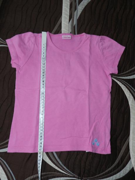Tričko krátký rukáv růžové, cherokee,116
