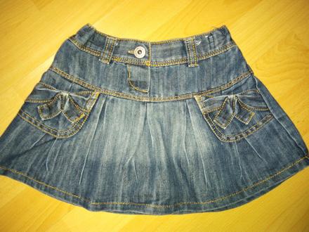 Riflová sukýnka, next,92