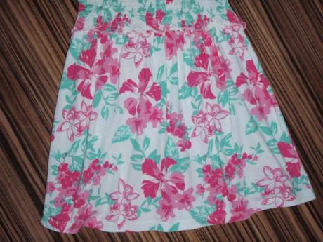 Krásný samodržící květované šaty, f&f,164