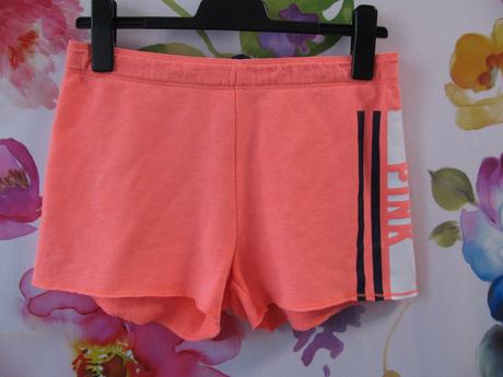 Dámské korálové šortky victoria's secret pink, victoria's secret,s