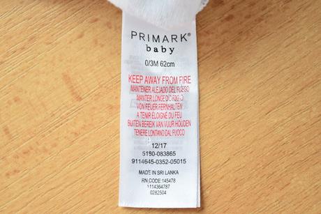 Body vel. 0 - 3 m, primark,62