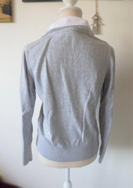 Svetřík 2v1 s košilí - vel.m-l, l