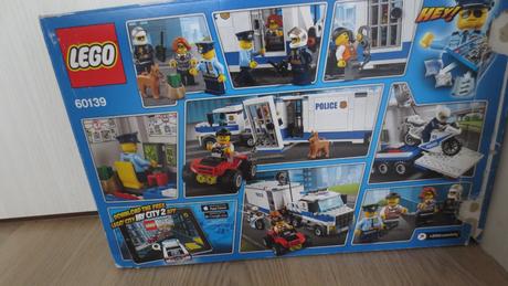 Lego city 60139 mobilní velitelské centrum,