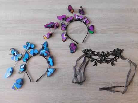 Dámský kostým motýl vel.15+,