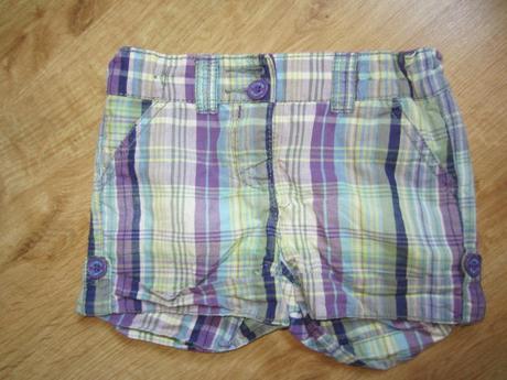  káro kraťásky, c&a,116