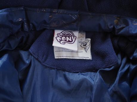 Zimní bunda my little pony vel 116, 116