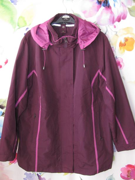 Přechodová jarní bunda s kapucí, m