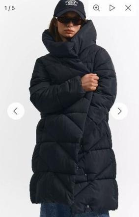 Krásná nová zelená dlouhá bunda gate vel. 44/xxl, gate,44 / xxl