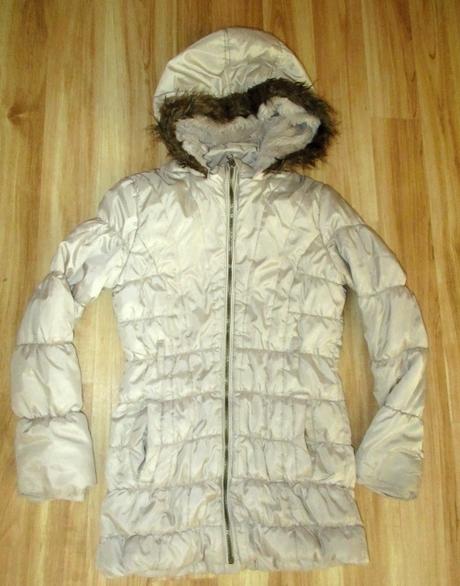 Zimní bunda s kožíškem, f&f,146