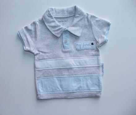 K1146 chlapecké triko s límečkem vel. 68, 68