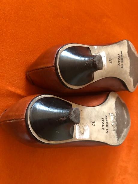 Spicate kozene polobotky konakove barvy 37 italie, 37