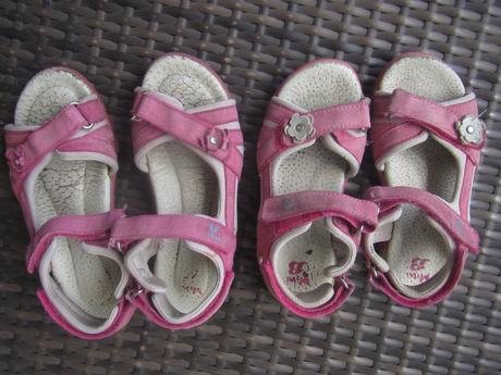 2x sandálky 31 a 29, baťa, baťa,31