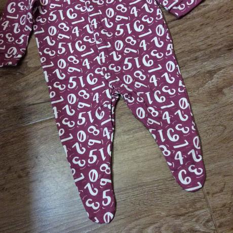 Bavlněný overal s číslicemi, 62