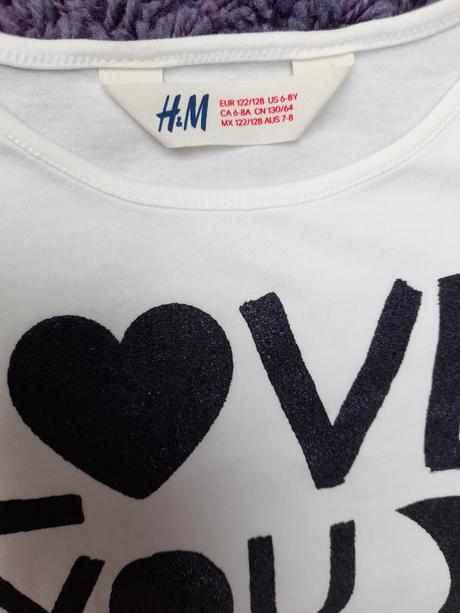 Tričko hm 6-8 let, h&m,122