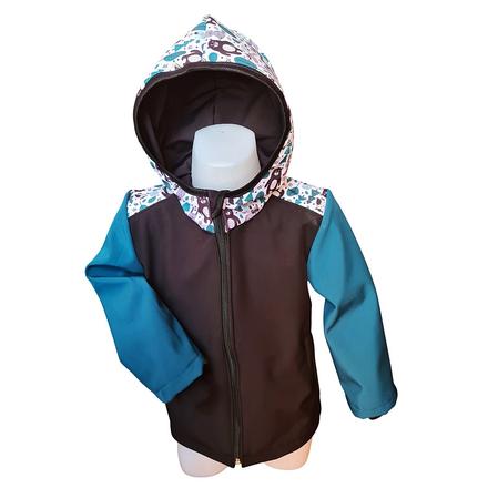 Softshellová bunda s fleecem, 98