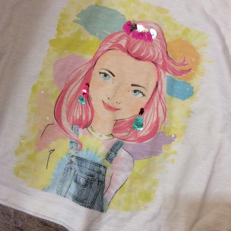 Bavlněný crop top tričko, f&f,140