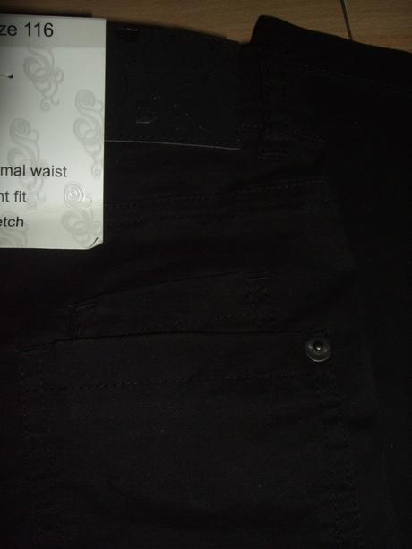Čierne džínsy my wear, 116