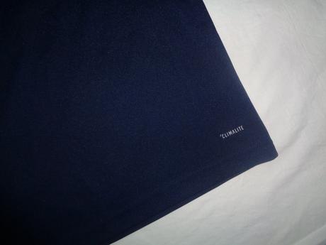 Tmavomodré funkční tričko adidas climalite, adidas,146