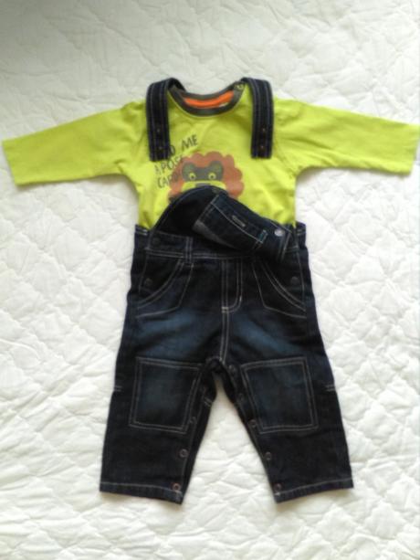 Topstav lacláče + košilka, vel.74, lupilu,74