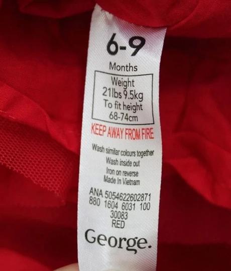 Šaty vel. 6 - 9m, george,74