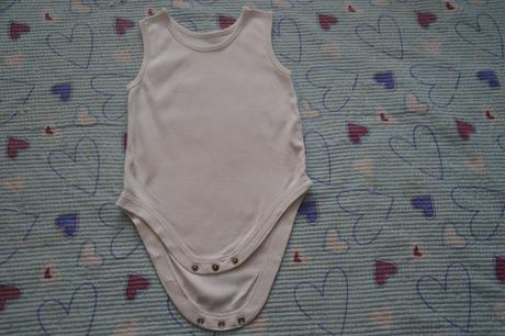 Bavlněné body, tílko, délka 47 cm, tesco,98