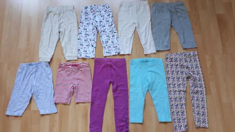 Pyžamové kalhoty, leginky, vel. 86-104, 86
