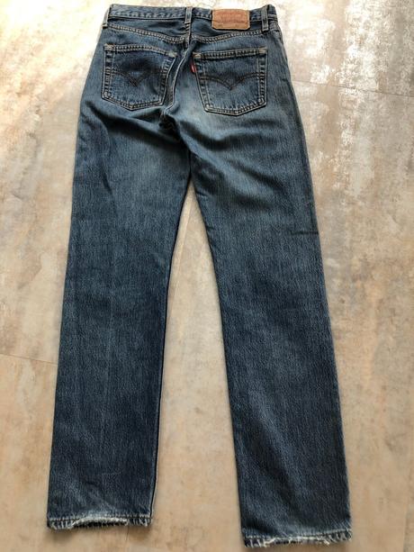 Dámské vintage džíny levis 501 vel.36,s   w27 l32, levis,s