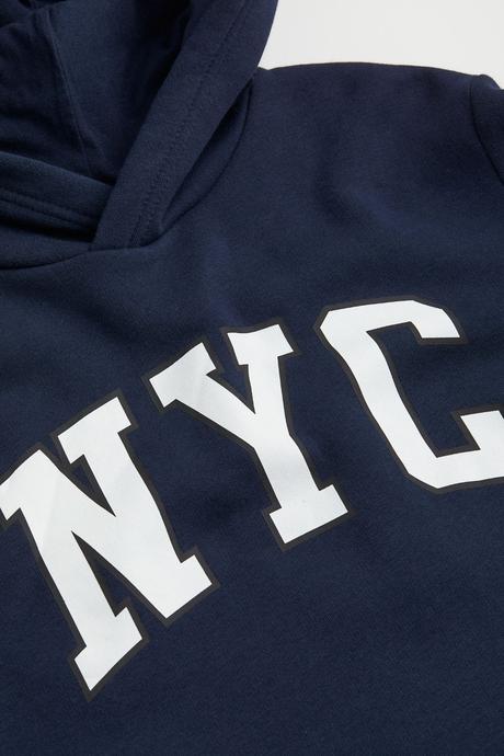 Mikina h&m new york s kapucí vel. 158/164, h&m,158 / 164