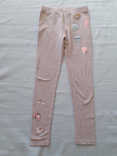 3 x legíny, tcm, atd, vel 122/128, tcm,122