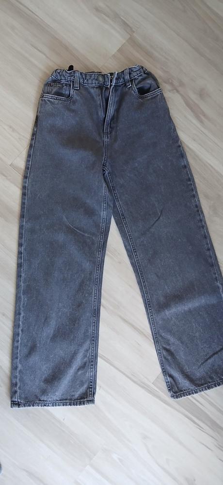 Wide leg jeans, baggy - široké rifle, vel.152, 152