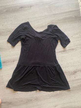 Pěkné černé šaty limited collection vel.42/xl, xl