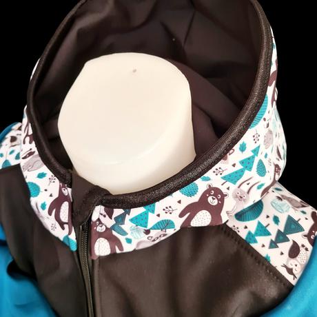 Softshellová bunda s fleecem, 98