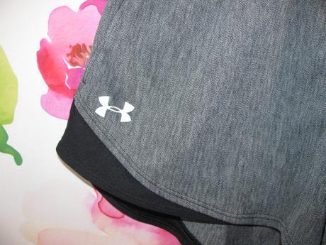 Dámské letní šedé elastické šortky under armour, under armour,m