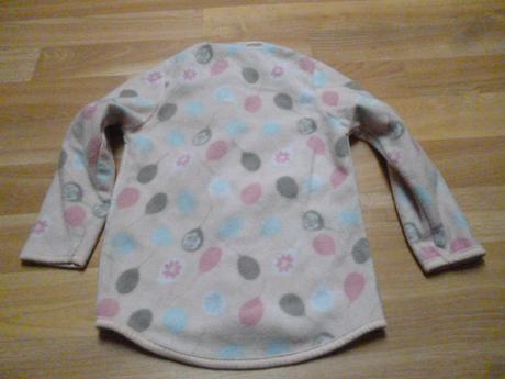 Balónková flís mikina vel. 2-3, 98