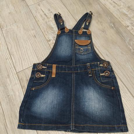 Riflova sukně s laclem, 92