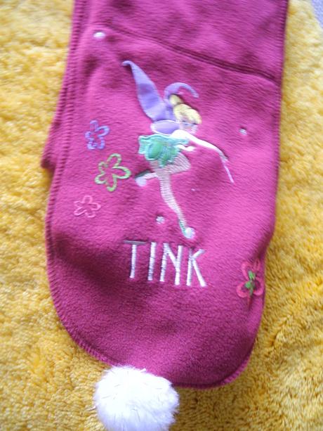 Fleesová čepice a šála, disney