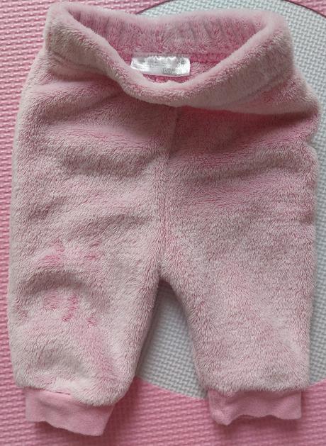 Teplé fleecové tepláčky pro miminko, ergee,62